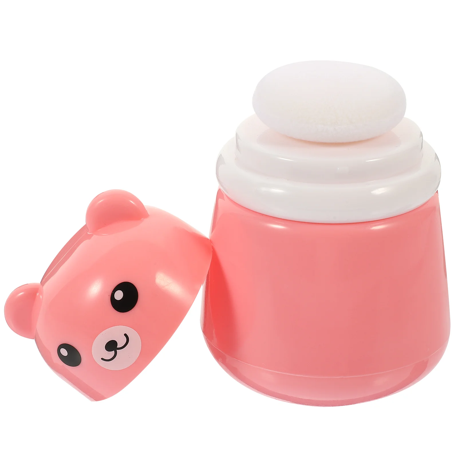 

Lip Gloss Powder Puff Box Child Body Baby and Container Food Grade Pp Talcum Case