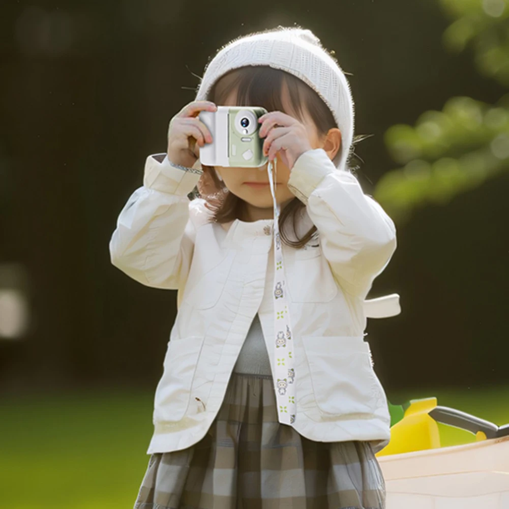 Hd 1080p crianças câmera de vídeo digital câmera de impressão de fotos instantânea câmera fotográfica digital presente de aniversário para meninas meninos de 3 a 12 anos