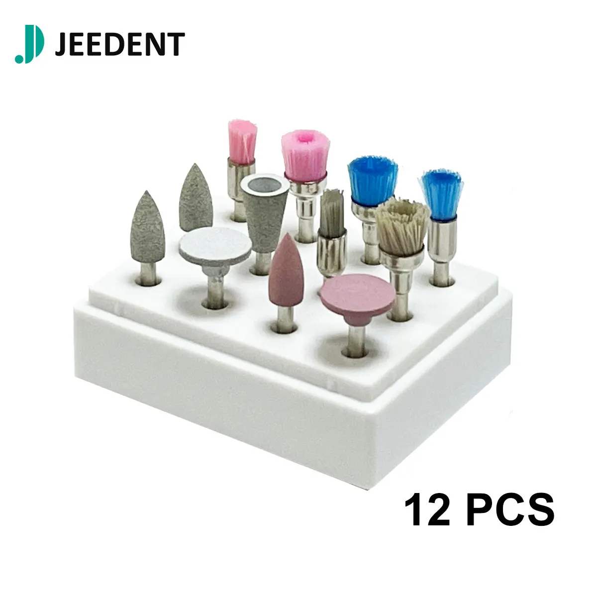 Dental Polishing Kit RA & FG Shank - Composite Resin & Porcelain Teeth Polishing Burs for Low/High Speed Handpiece
