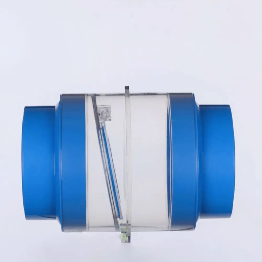 For For KAQALK Ventilation Duct Non Return Valve PVC Pipe Exhaust Fan Air Damper Anti Odor Backflow Prevention Hardware