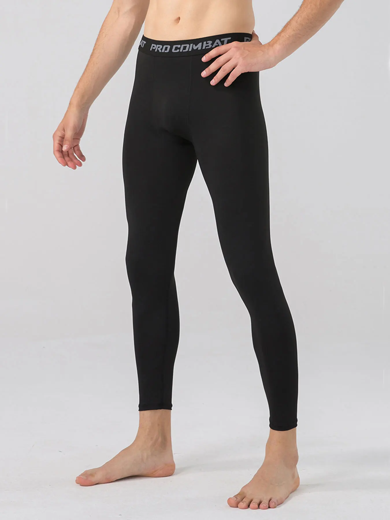 Men's Compression Pants Leggings Sports Tights Performance Athletic Baselayer Workout Running