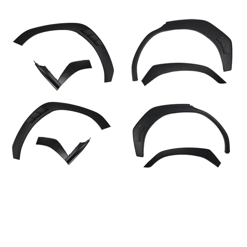 Car Rear Wheel Eyebrows Flares Trim Wheel Arches Eyebrows Mouldings Body Kits for 2022 Subaru WRX