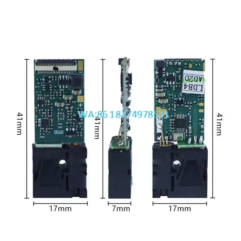 Wmwmnu for Arduino 1mm Accuracy Distance Meter Module 5m Uart TTL 5cm Digital Distance Sensor