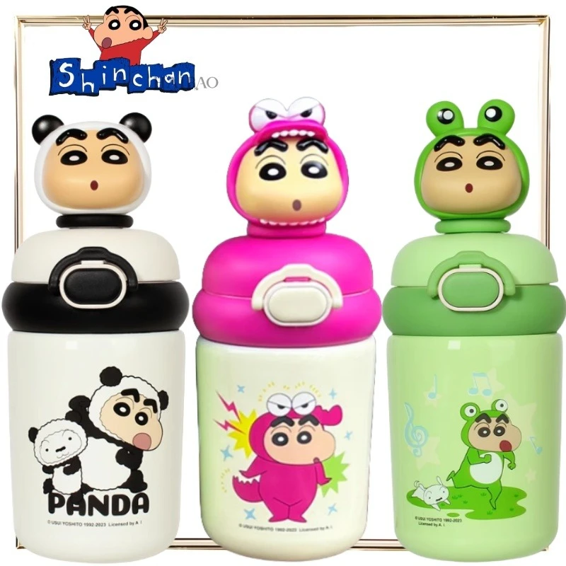 

Crayon Boy Shin C-Chan Vacuum Cup Sports Travel Mugs Holiday Gifts for Boys and Girls Outdoor Water Bottle for Students Anime