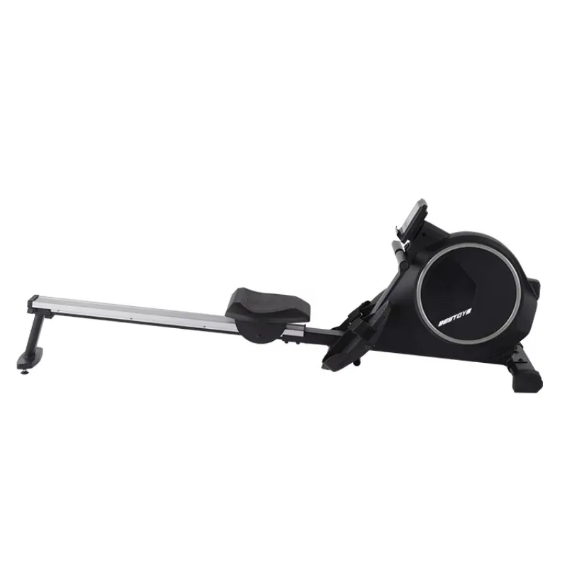 2026 New Home Commercial Gym Air Rower Rowing Machine with 4kg Flywheel and 16-Level Motorized Magnetic Resistance