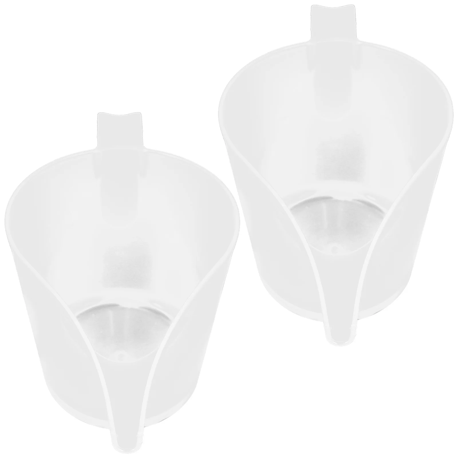 

2Pcs Measuring Cup Funnel Pitcher Candy Color Long Mouth Portable Handle No-Drip Precision for Kitchen Baking Sauce Dressing