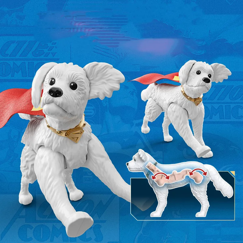 Original blokees dc liga da justiça david corenswet superman figura de ação modelo montagem brinquedos ornamento desktop presentes aniversário