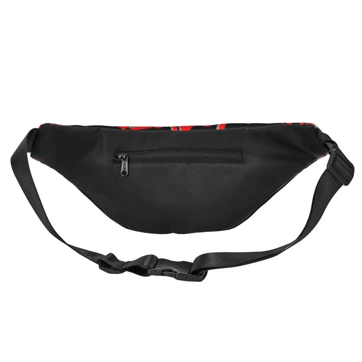 RapMetal Rock Band Slayers Fanny Pack pour hommes et femmes, sac à bandoulière personnalisé, sac de taille pour voyage, randonnée, téléphone, poudres d'argent, mode