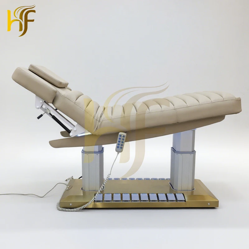 Coofull Professional Electric Massage Table Beauty Shop Camillas Para Pestanas Facial Bed for Esthetician