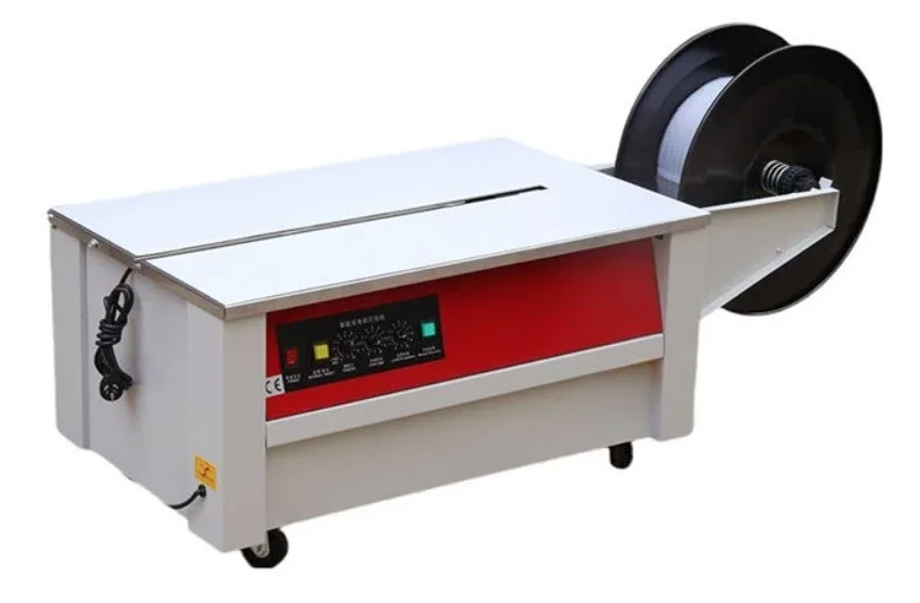 High Efficiency All in One Electric Strapping Machine with Dual Motor Option for Warehouse Packing