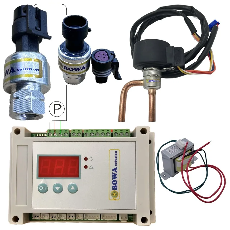0.23 M3/h Electronically Controlled Condensing Pressure Regulator Module Design Precision Temperature Control and Heat Pump