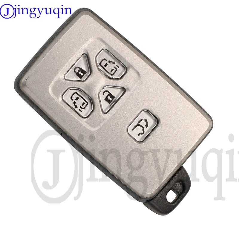 Jingyuqin Board:0780 315.12mhz ASK P1：94 4D Chip Smart Car Remote Key Fob For Toyota Alphard Previa Tarago Vellfire 2007-2014