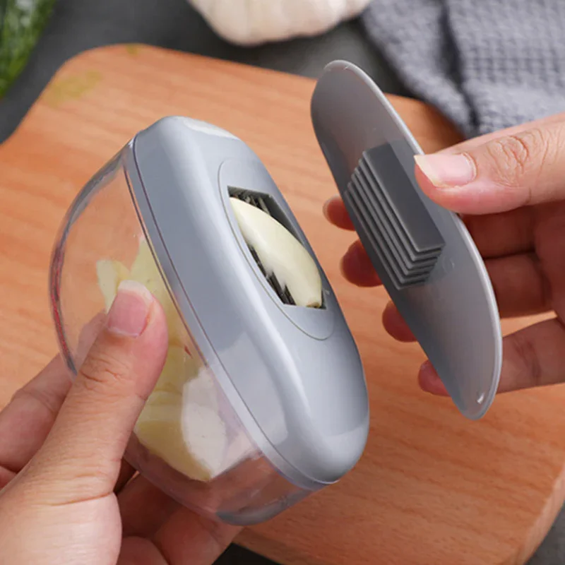 

Hand Garlic Slicer Press Manual Garlic Shredder Ginger Crusher Squeezer Manual Garlic Chopper Slicer Kitchen Accessories