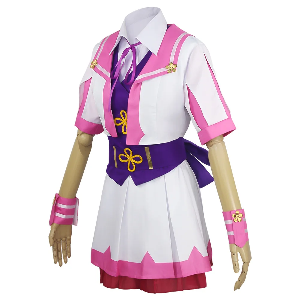 Anime Uma Musume Cosplay Costume Special Week Cute Uniform Full Set Cosplay Costumes Halloween Anime Game Performance Costume