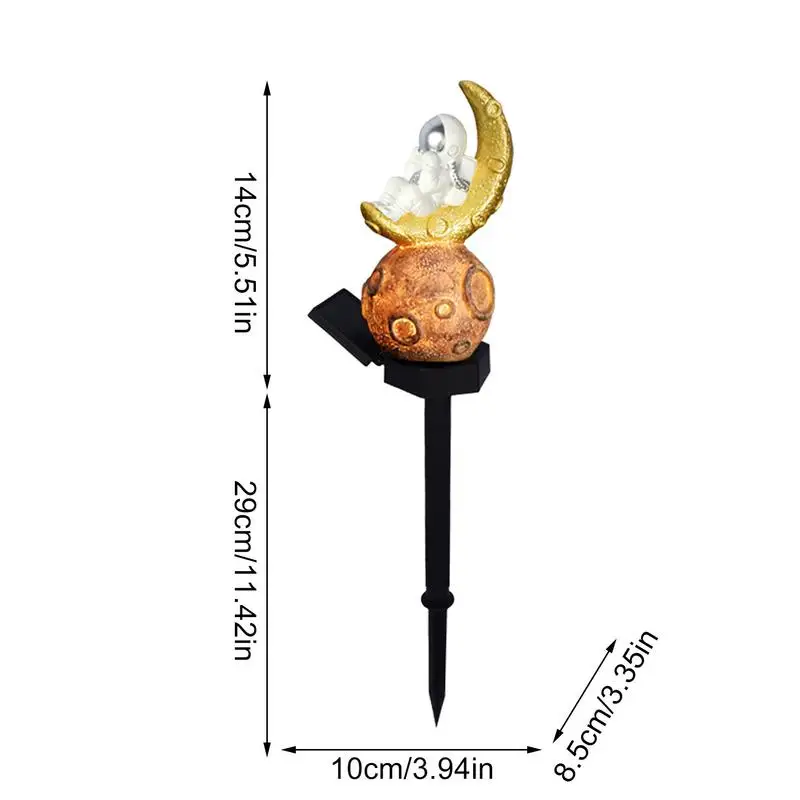 Astronauta Outdoor Solar Light Landscape Lighting Light Outdoor Solar Path Light Yard Pathway paletto luce giardino impermeabile