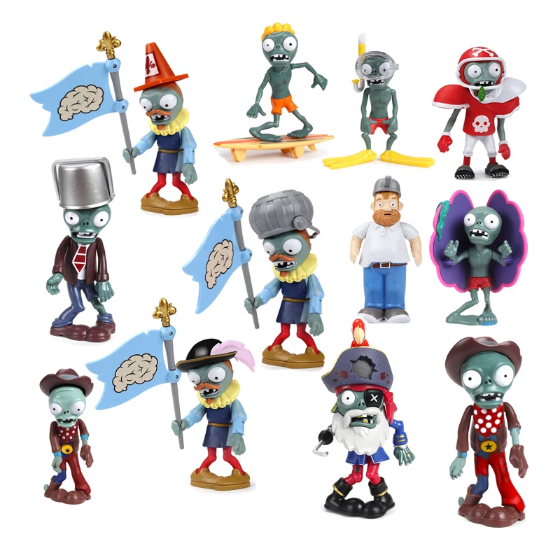 

Игрушки Plants VS Zombies: Куклы Гаргантюар, Пират, Конхед, Зомбосс, Бакетхед, Дэйв. Игровые фигурки. Подарки на Рождество и День рождения.