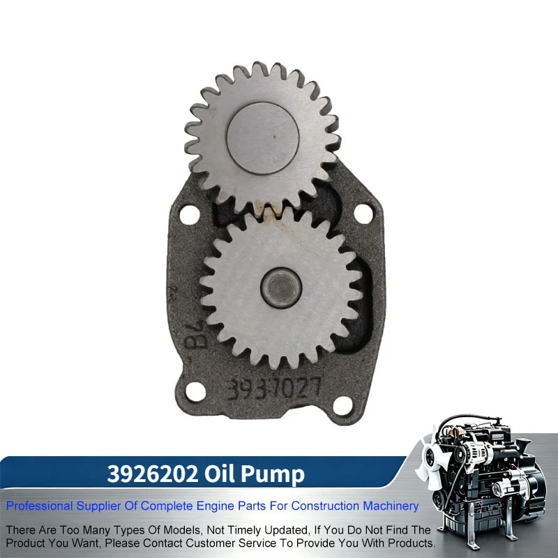 3926203 3926202 Oil Pump For Cummins Engine 4b 4b3.9 6b5.9 6bta 6btaa 6c8.3 B4.5 B5.9 Bta Isb Isb3.9 Isb4.5 Isbe4 Qsb Qsb4