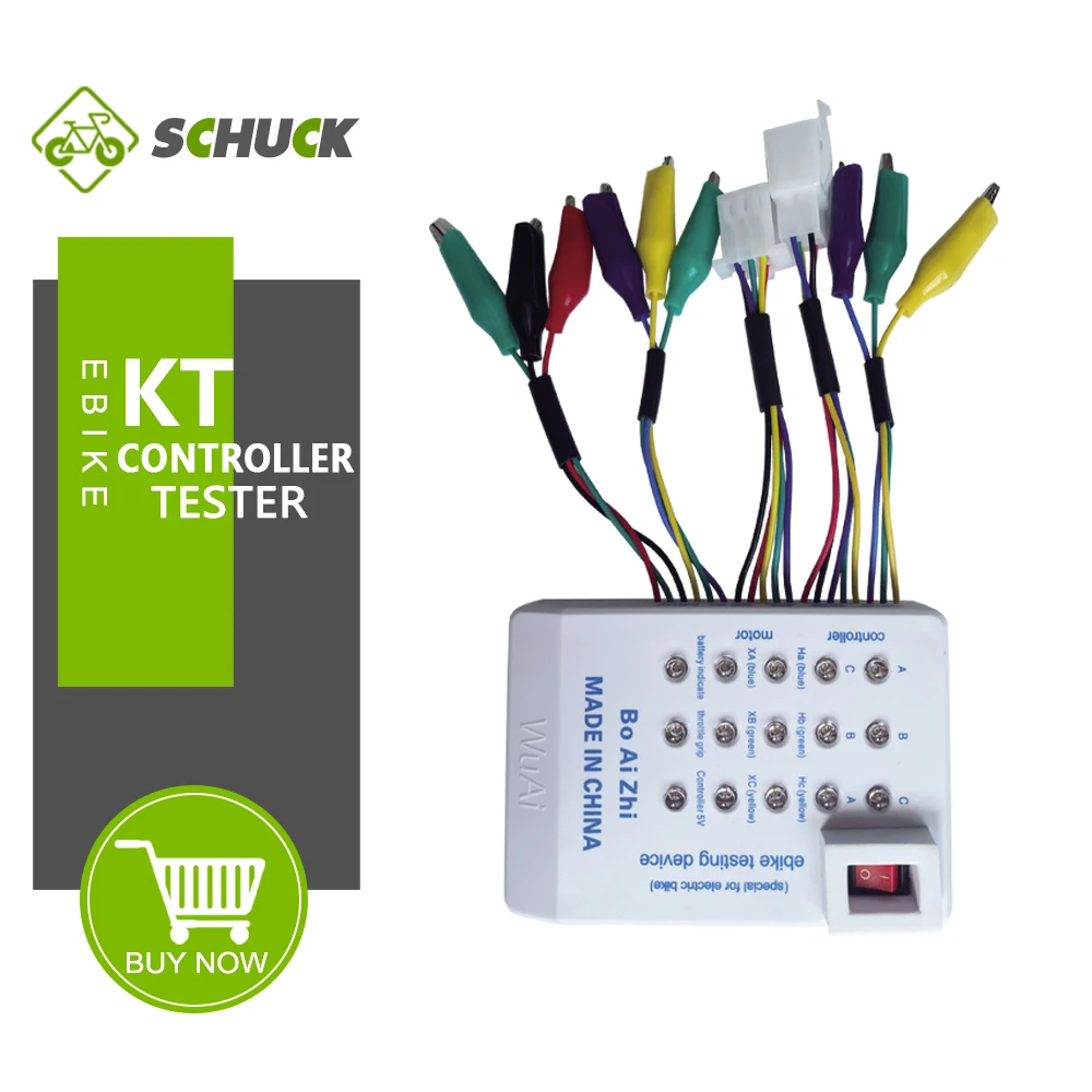 

24V/36V/48V/60V/72V Electro Car Electric Bike Brushless Motor Controller Tester For Ebike Accessories High Performance