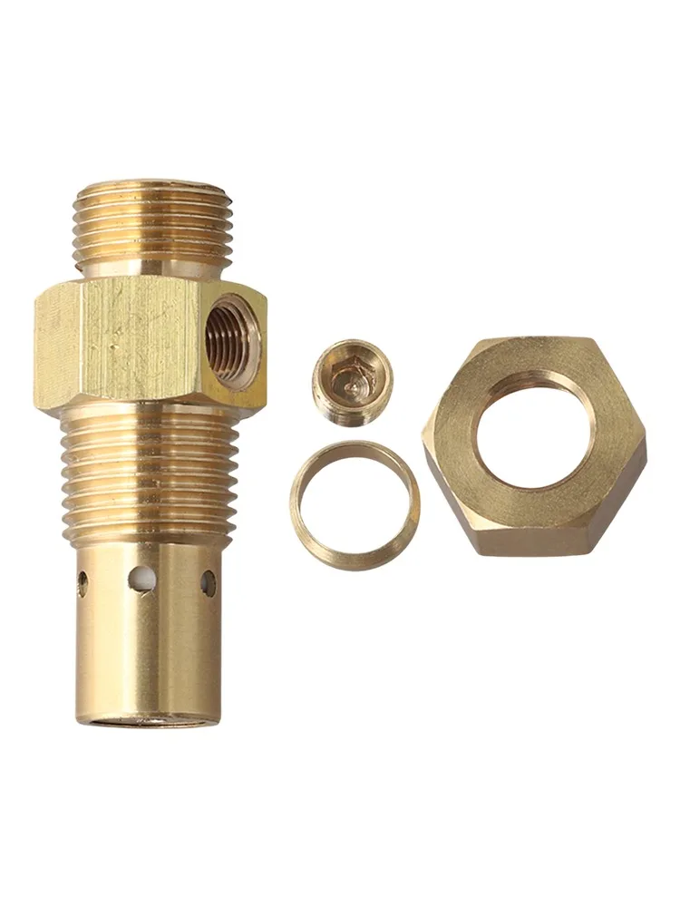 Automatic Pressure Release Valve Male Threaded Valve 19mmx1.5mm Safety Valve Compatible With Pressure Switches