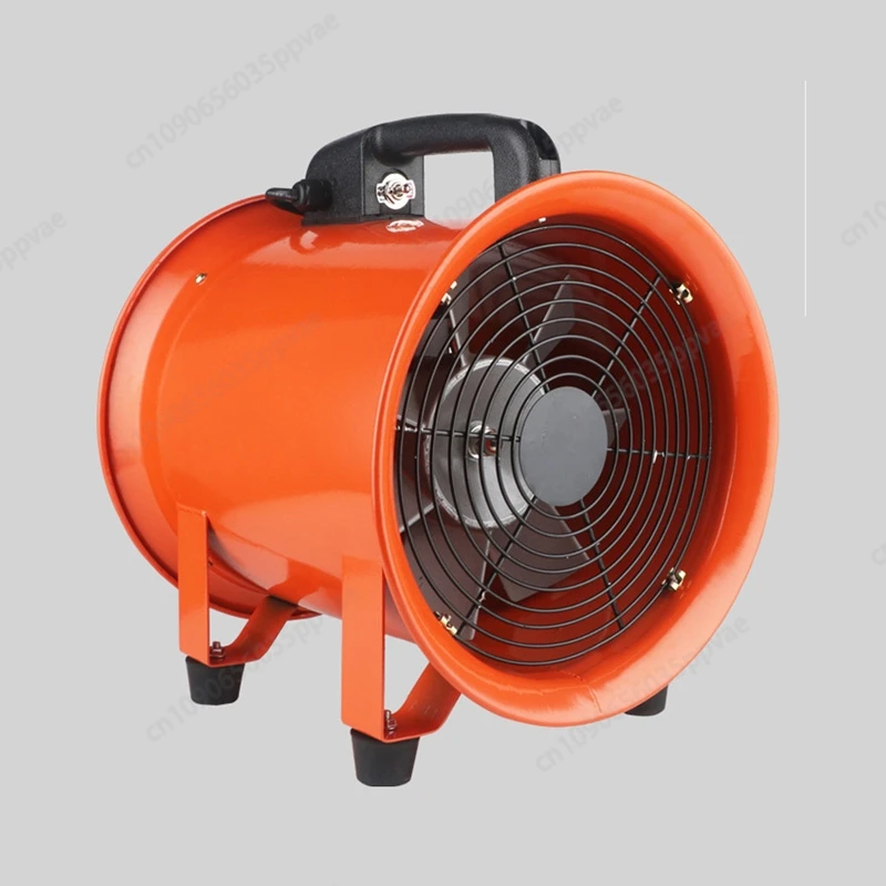 1500 واط عالية الطاقة المحمولة مروحة التدفق المحوري الصناعية المنزلية مروحة العادم التهوية النار دخان معدات العادم مروحة