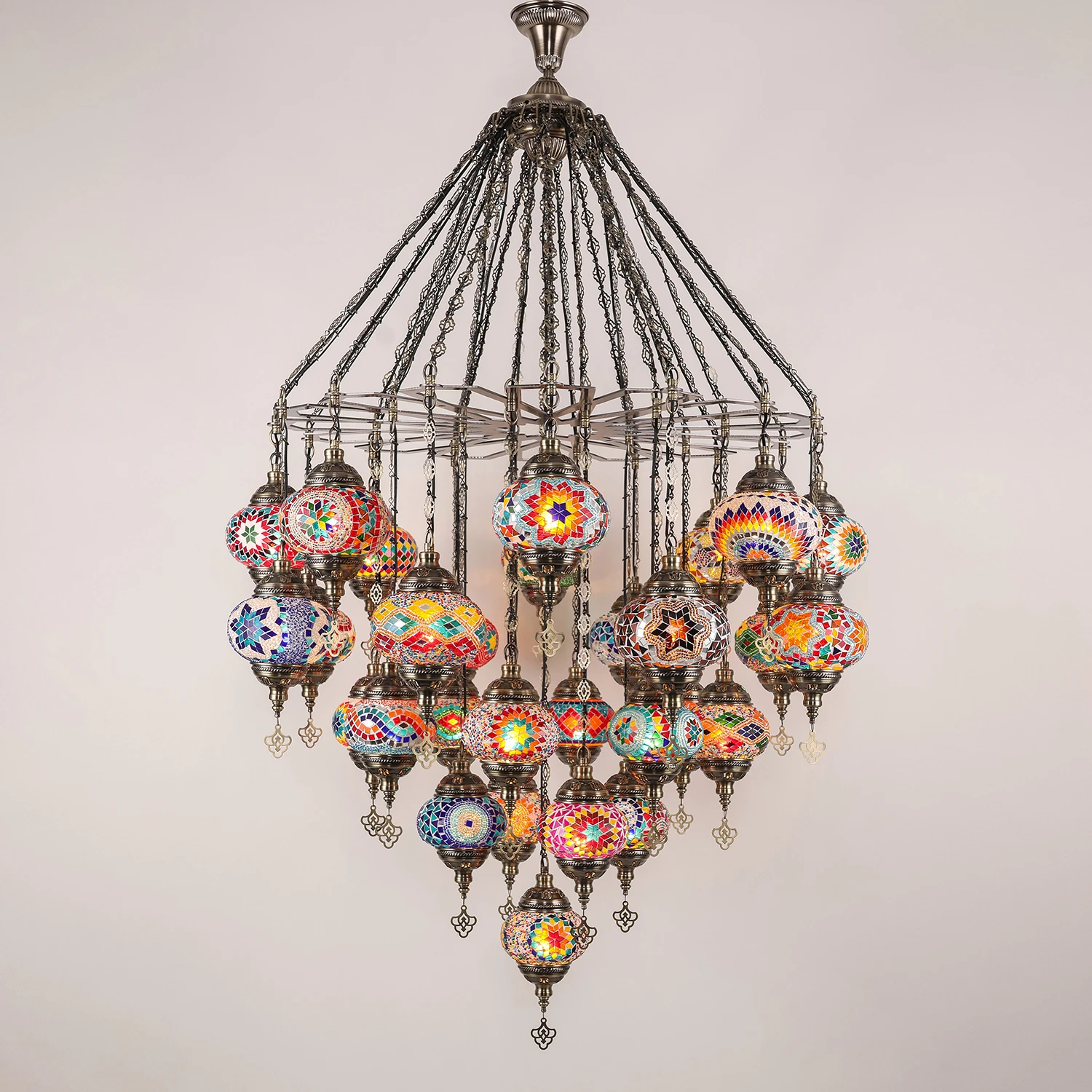 2025년 신제품 29헤드 1m 폭 터키 장식용 펜던트 - Restaurant Lighting Decoration 리뷰 및 가격