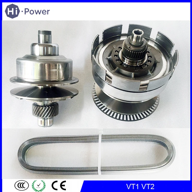 

VT1 VT2 VT3 Auto Transmission Gearbox Pulley Assembly With CVT Push Chain Belt 901064 Sprocket Kit For Mini Cooper Lifan