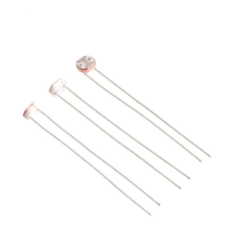 10PCS Light-dependent Resistors LDR GL4516 GL4526 GL4537 GL4548 4MM Diameter Photoelectric Sensor Detection Elements