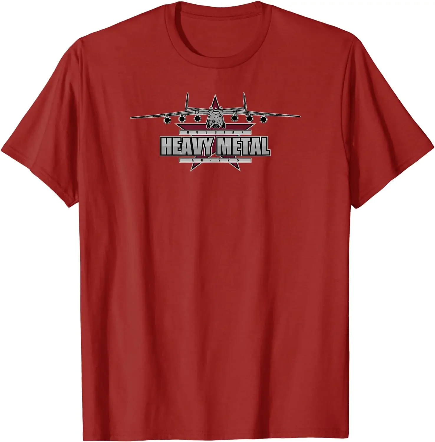 Antonov AN-225 Mriya Super Large Military Transport Aircraft T-Shirt. Premium Cotton Short Sleeve O-Neck Mens T Shirt New S-3XL