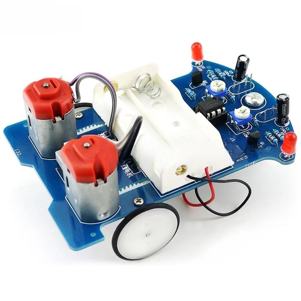 Intelligent Tracking D2-5 Intelligent Tracking Car DIY Kit Smart Patrol Automobile Parts Smart Car Kit Practice Soldering