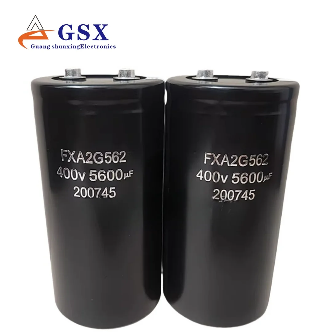 

Brand new original Haili electrolytic capacitor 400V5600UF 77x150 FXA2G562 Mitsubishi elevator accessory capacitor in stock