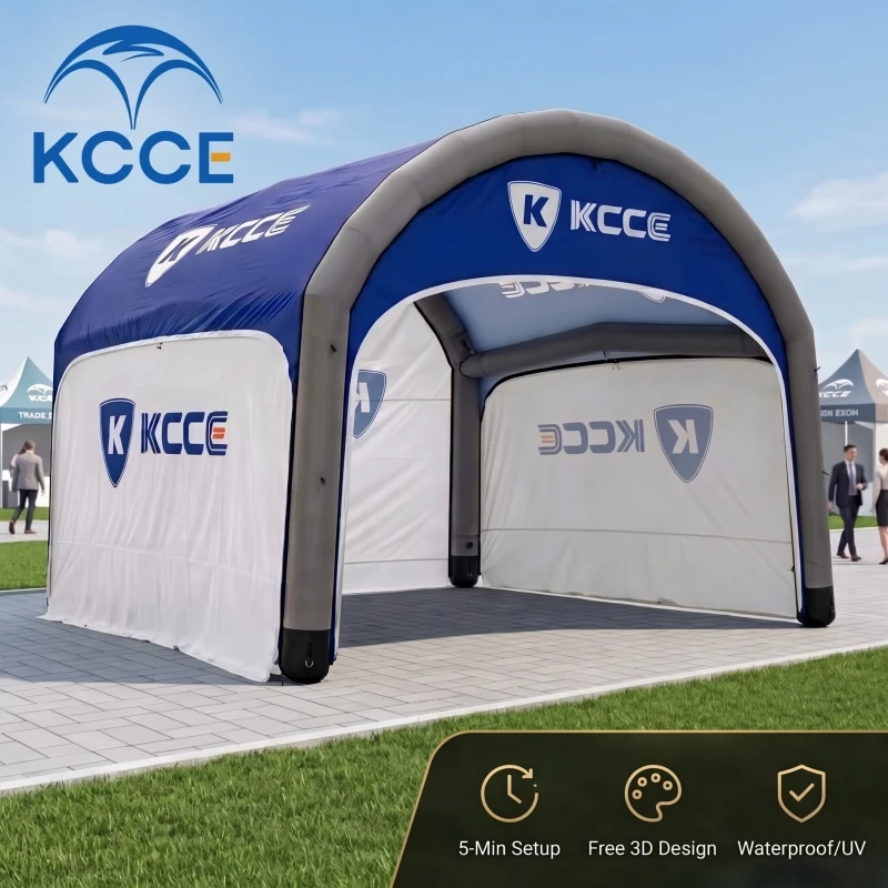 Waterproof High Density Oxford Fabric Large Air Tight House Tunnel N Tent Advertising Inflatables Tents for Events