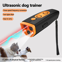 2025 New Anti Barking Device 50 Ft Effective Rechargeable Ultrasonic Dog Trainer 3 Modes & LED Light Dog Bark Deterrent Devices