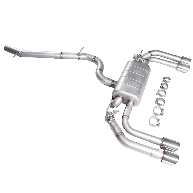 [Custom product] Suitable for 2014-19 Audi S3 2.0T catback original vehicle valve controlled high performance exhaust system