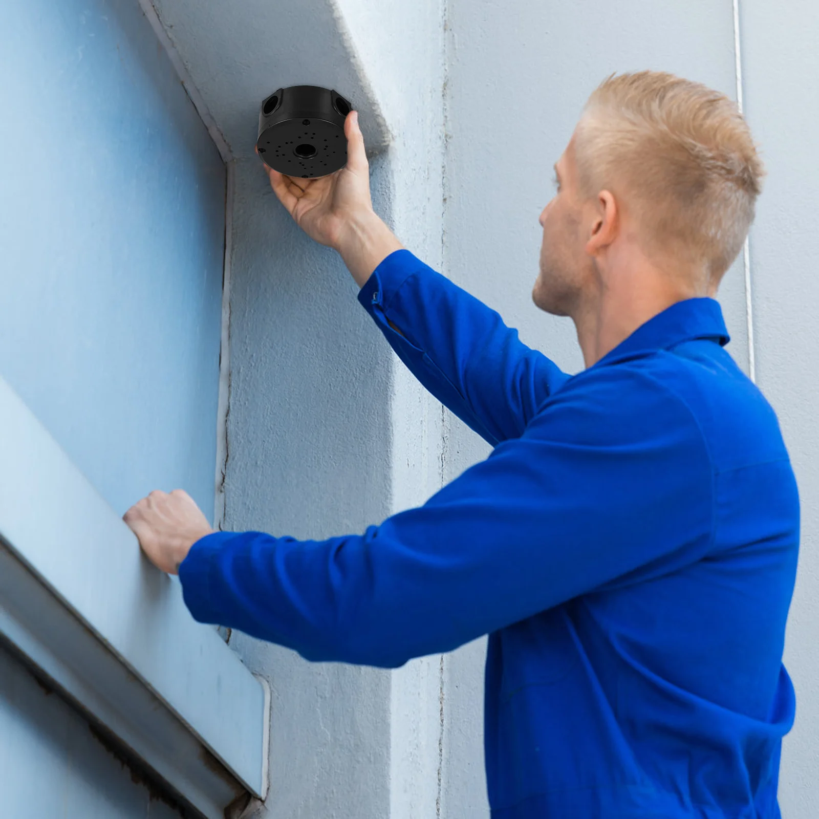 

【】Universal Camera Covers Waterproof Junction Boxes Plastic Electrical Enclosure Hide Cable For Home