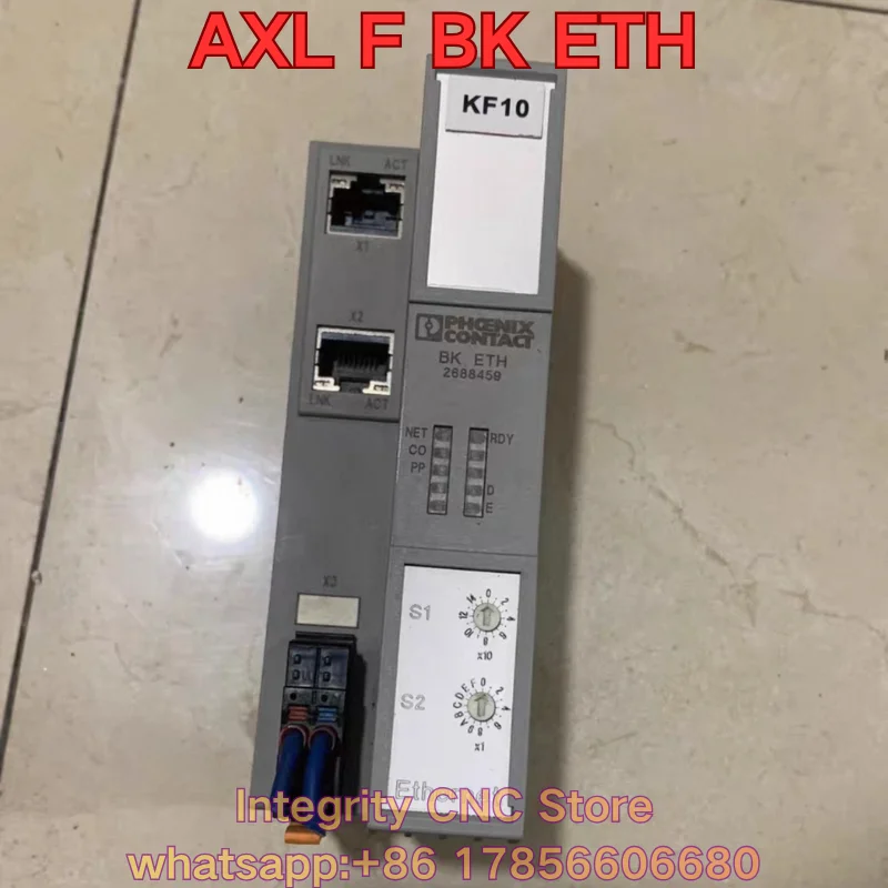 Second-hand AXL F BK ETH PLC controller 2688459 functional test normal Latest Prices as of September 2026