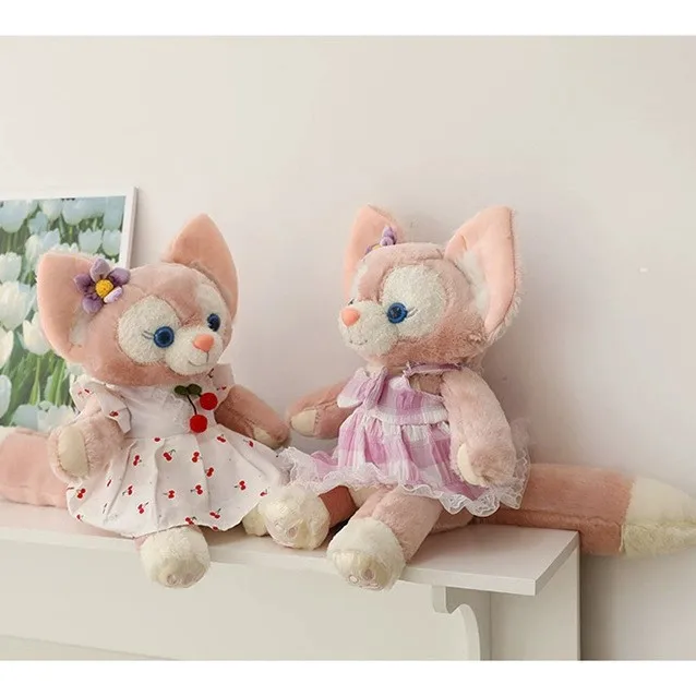LinaBell-juguete de peluche, Animal relleno, muñeca suave, vestido de marinero, bonito personaje de Anime, regalo rosa para niñas, día del niño, cumpleaños
