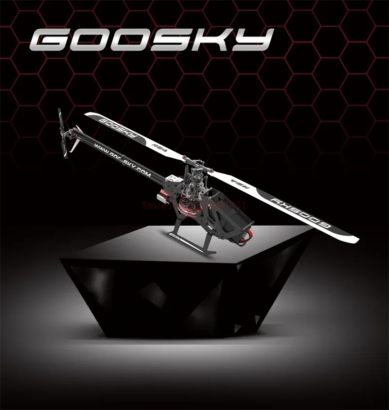 Goosky RS4 jad wersja standardowa 3D zestaw helikopter Rc kaskaderskich zdalny sterowany Model helikopter