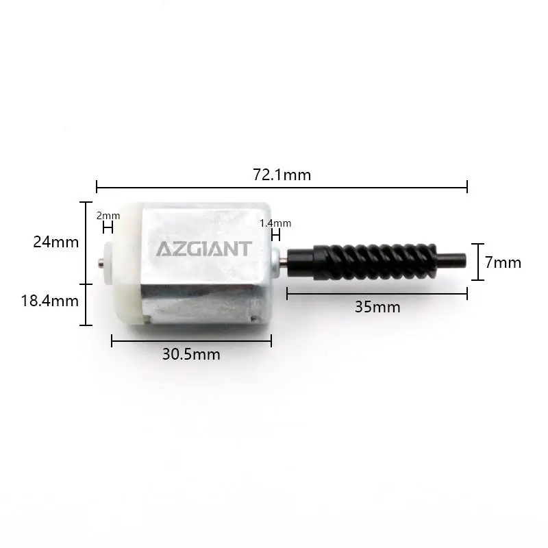 AZGIANT FC-280SB-20150 For Lexus ES350 ES300h 2019-2023 Car fuel filter flap lock actuator  12V motor pure copper carbon brush