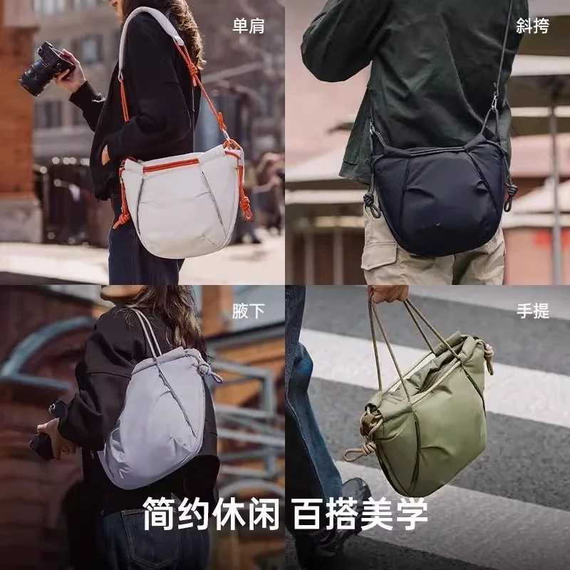 Drawstringcloud camera micro-single messenge shoulder photography liner bag