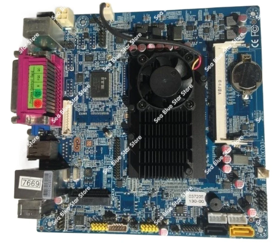 Industrial Control Main Board G-10X703 GM-1037D12-L DDR3 POS Machine, Cash Register 1037U Main Board Used Disassembly Main Board