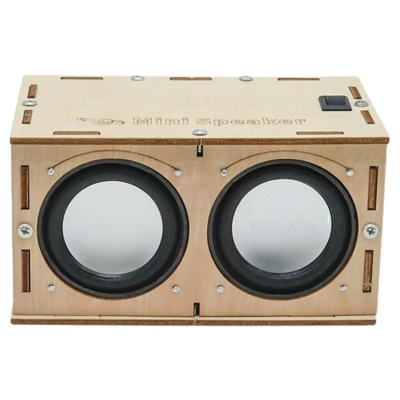 New DIY Bluetooth Speaker Box Kit Electronic Sound Amplifier Builds Your Own Portable Wood Case Bluetooth Speaker Sound