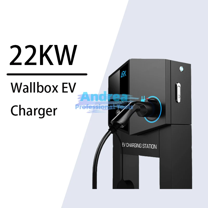 Smart Floor-mounted 22kw 32A type 2 3phase  OCPP 1.6 AC EV Charger EV Charging Point for car