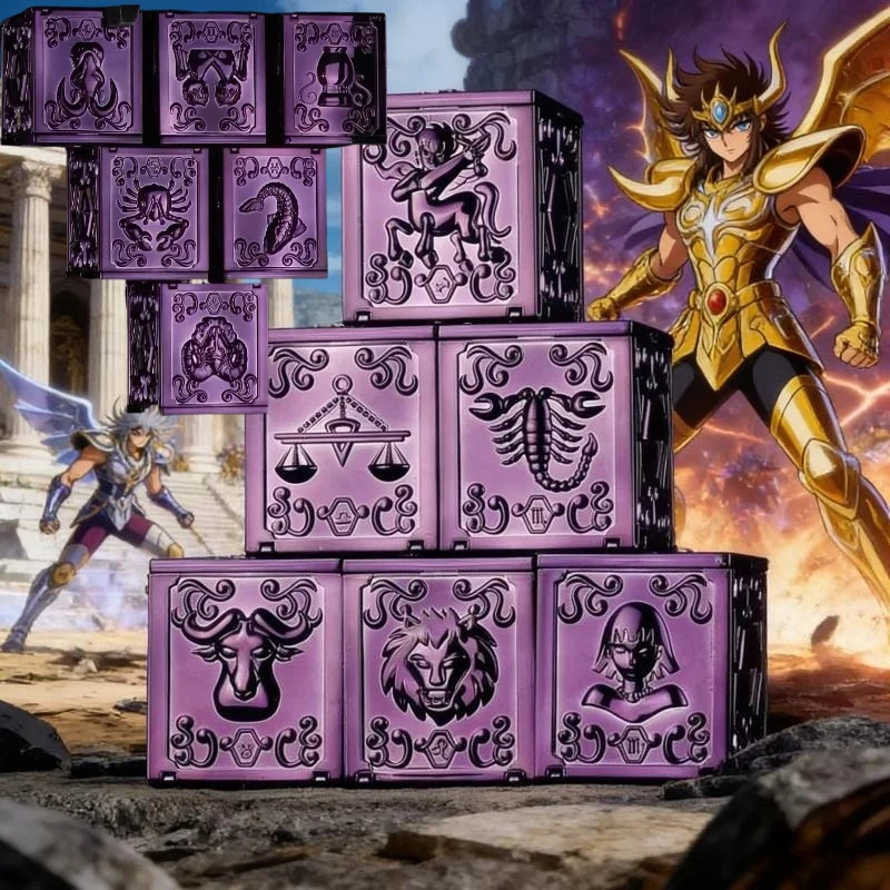 

In Stock RH Saint Seiya Myth Cloth EX Bronze Pandora Box Pegasus Seiya Dragon Shiryu Cygnus Hyoga Phoenix Ikki Andromeda Shun