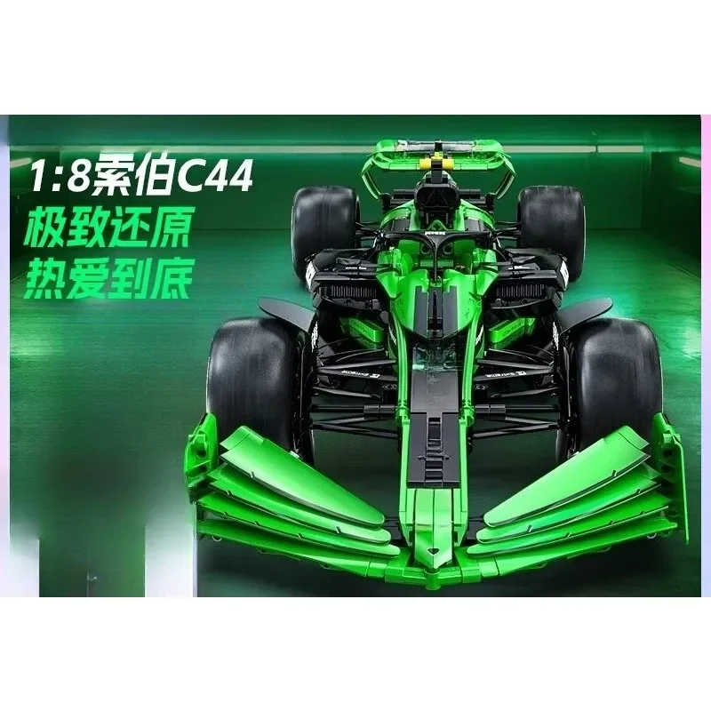 F1 racing car 1:8 assembled sports car model ornament