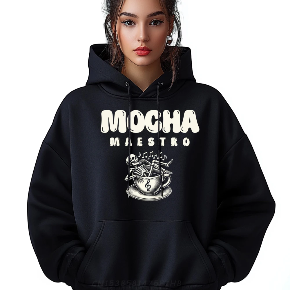 

Mocha Maestro Caffeine Music Musician Coffee Lover Musicians Luxury Designer Eco-Friendly Christmas Hoodie