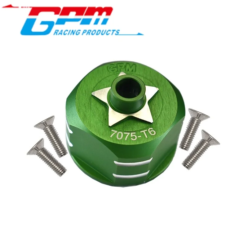 GPM SLE011 ALUMINIUM 7075-T6 FRONT/MIDDLE/REAR DIFF CASE FOR TRAXXAS 1/8 SLEDGE RC Upgrade