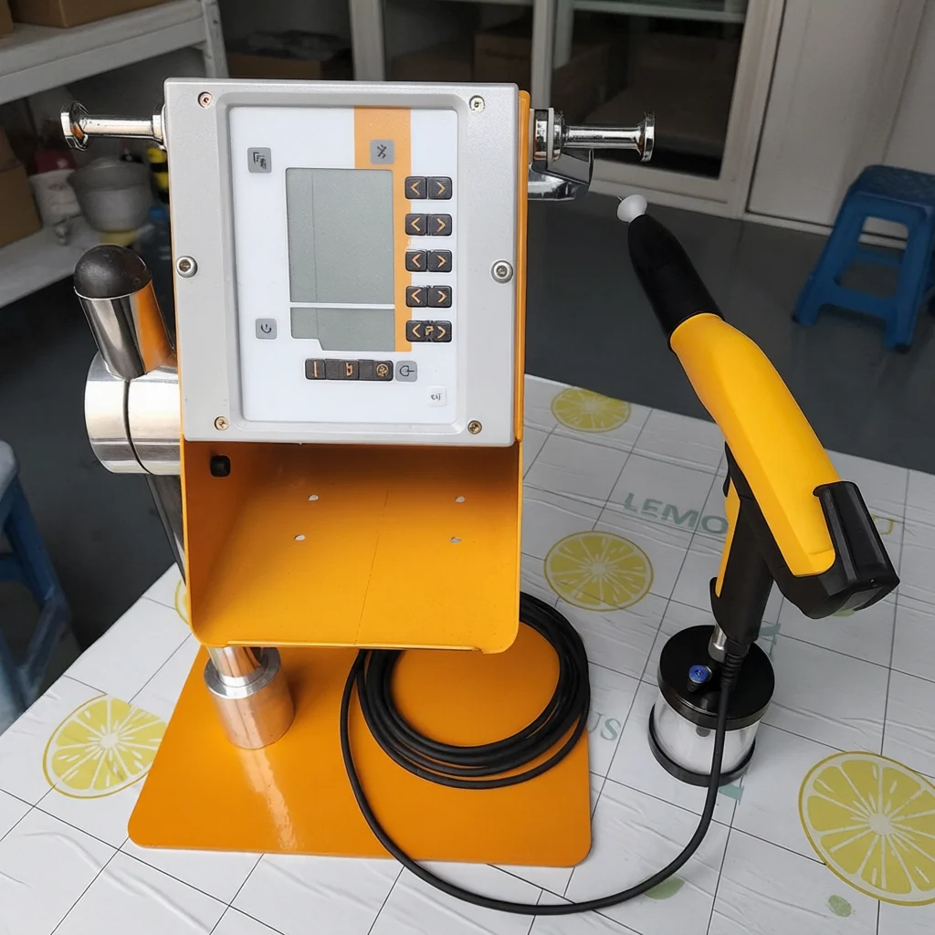 Competitive Price Metal Coating Machinery Plant Manufacturing Spray Gun with Powder Coating Engine PLC Bearing Pump Motor
