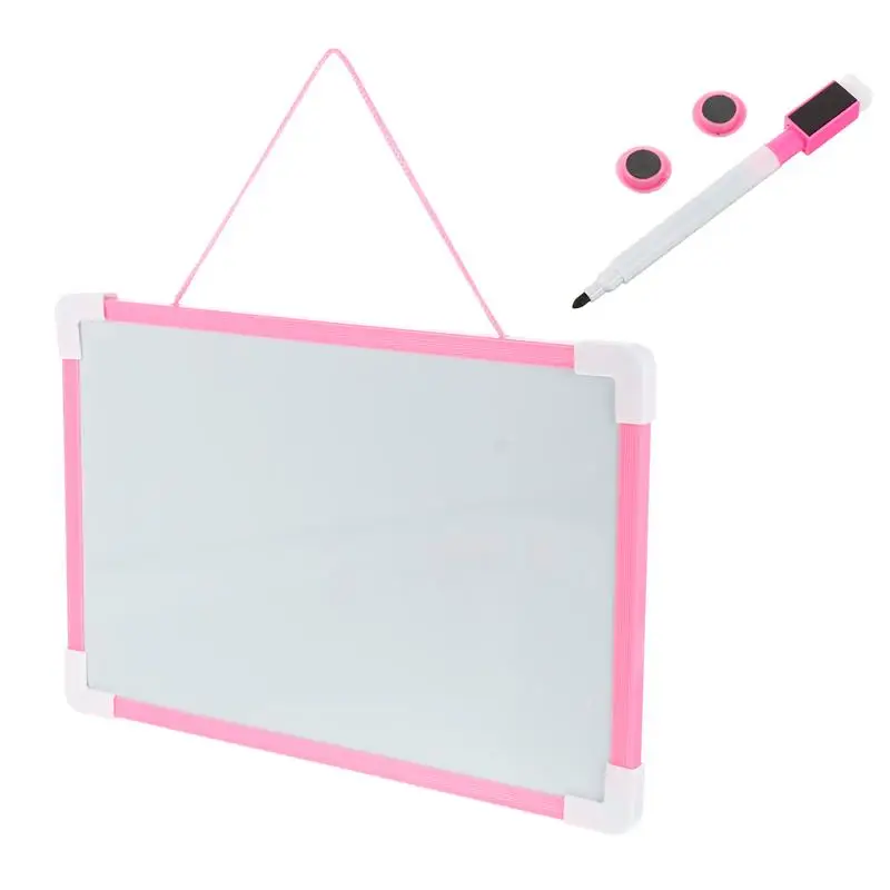 1Pc Dual-Side Whiteboard Magnetic Dry Erase Board Magnetic Writing Board Kids Graffiti Writing Board Erasable Message Board