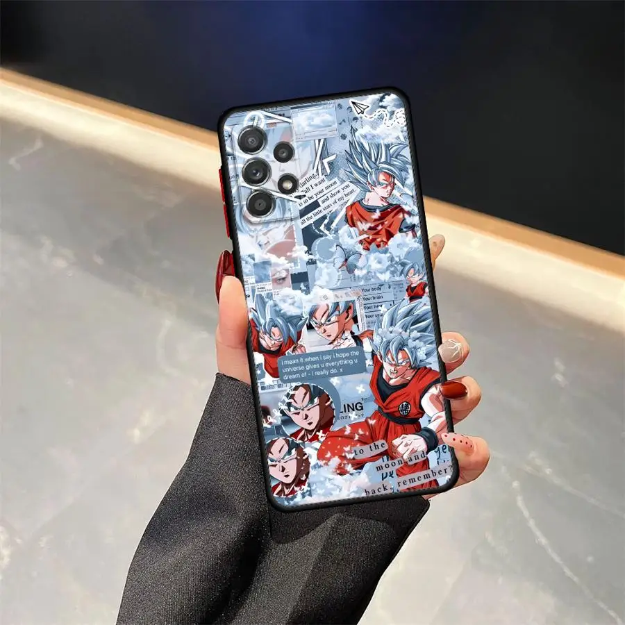 لعبة دراغون بول المشارك غوكو حافظة لهاتف سامسونج جالاكسي نوت 20 الترا 10 + 9 8 A05 A70 A12 A30 A06 A14 A15 A16 A50 A13 غطاء الهاتف الخلفي #2