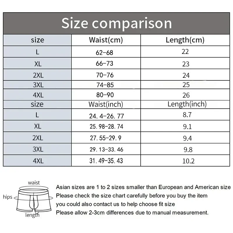 1Pcs Men's Underwear Loose Comfortable Breathable Men's Quadrangle Pants Fashion Printed Traceless Flat Corner Men Underpanties image 6